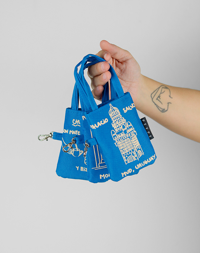 Charm mini totebag