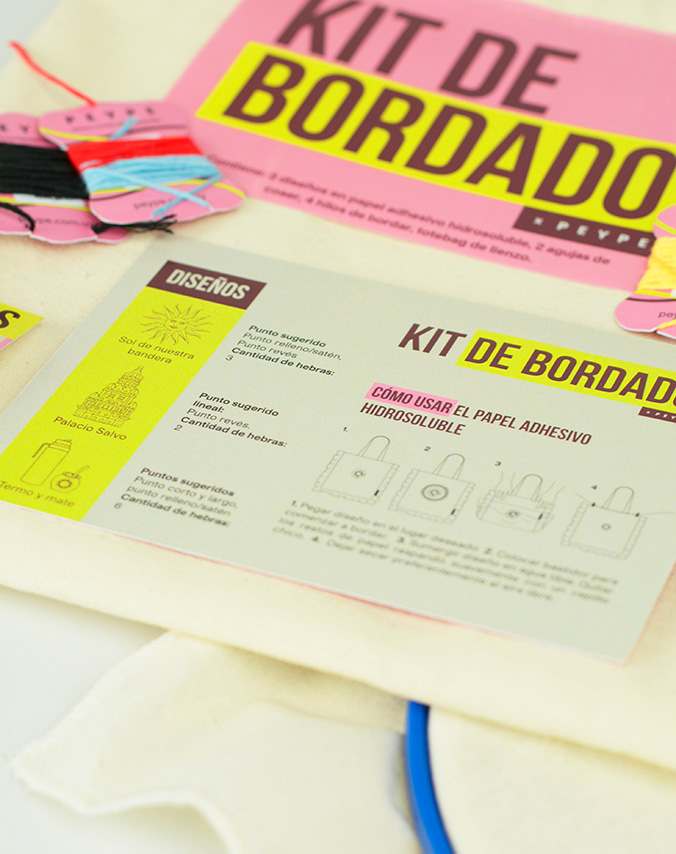Kit de bordado